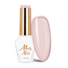 Гібридний лак Molly Nails French Manicure Pink Nude без HEMA/Di-HEMA, 8 г, № 135