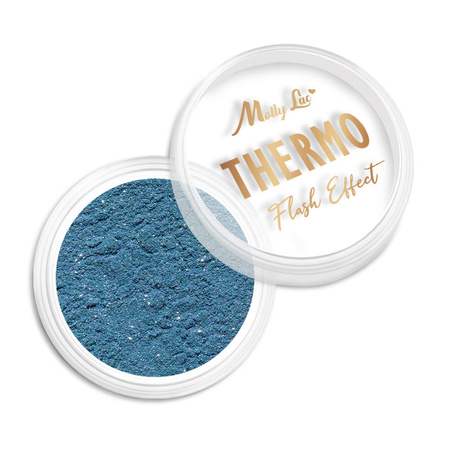 Polvo para uñas Thermo Flash Effect MollyLac 0,5 g N.º 7