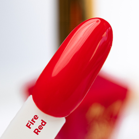 Класичний лак STEP 2: Color Lacquer Vinyl Effect System MollyNails Fire Red 10 мл