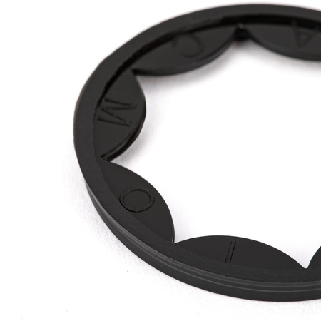 Glasring zum Abstreifen des Pinsels und zum Verhindern des Auslaufens von Gel – Safety Ring 2 in 1 MollyLac 15 ml