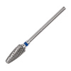 Carbide burr, cone, round, blue, medium