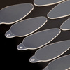 Moules autocollants en silicone pour Dual Form ovale ST012-3 MollyLac, 24 pièces