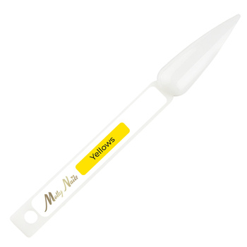 Modello da colorare: bastoncini Molly Nails Yellows