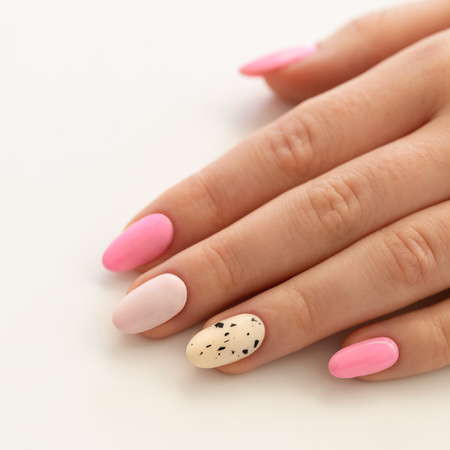 Jack Top Molly Nails «no wipe» з частинками чорного кольору, без HEMA/Di-HEMA, 10 г