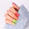 Top coat híbrido sin necesidad de limpiar Flash Molly Nails sin HEMA ni Di-HEMA, 10 g