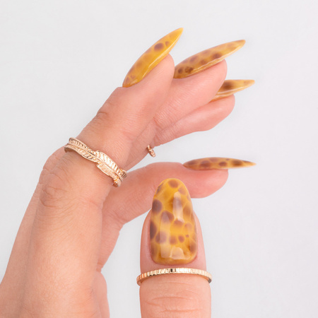 Vernis hybride Molly Nails Choco Dreams Crispy Crunch sans HEMA/Di-HEMA, 8 g, n° 355