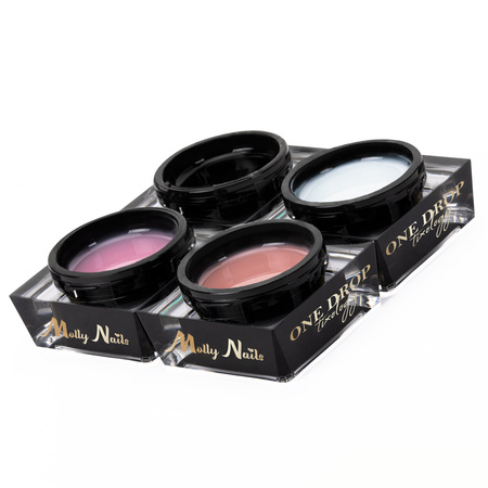 Gel modellante tissotropico Molly Nails One Drop Tixology Hot Latte 15 g