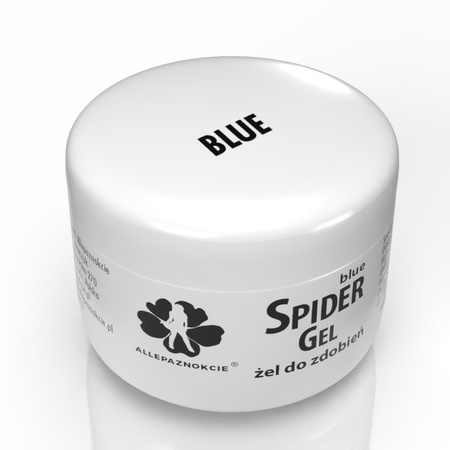 Gel décoratif Spider Gel Allepaznokcie bleu 3 ml