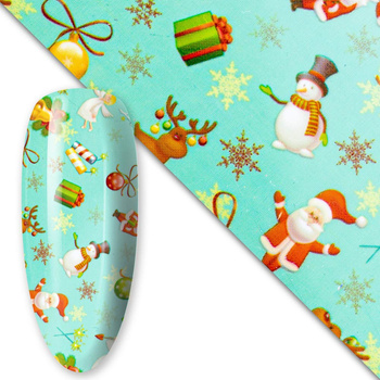 Christmas transfer foil 100 cm No. 31
