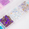 Boîte de strass Molly Nails, assortiment de couleurs, 1 000 pièces