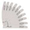 Lime à ongles Safe Pack Boat Half Moon MollyLac Zebra 180/240 Haute qualité 1 pièce