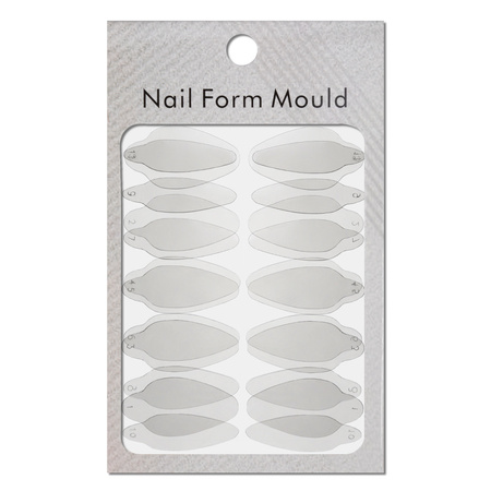 Moules autocollants en silicone pour Dual Form ovale ST012-3 MollyLac, 24 pièces