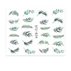 STZ-824 Leaf Water Nail Stickers