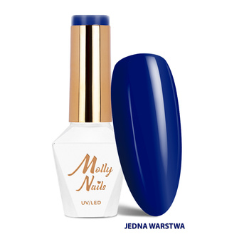 Esmalte híbrido LED/UV Gel Polish Sorbet n.º 290 Lemon Cream de Molly Nails, sin HEMA ni Di-HEMA, 8 g