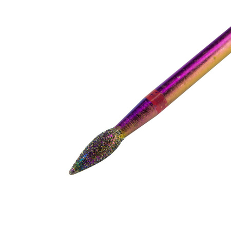 Frez diamentowy Unicorn tęczowy łezka mini Nr 26