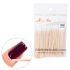 Bastoncillos de madera Molly Nails, 7 cm, 100 unidades
