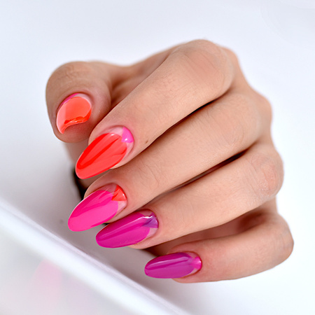 Smalto ibrido Molly Nails Juicy di Monika Mielniczuk, senza HEMA/Di-HEMA, 8 g, n. J3