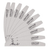 Nail file Safe Package boat crescent MollyLac zebra slim 180/240 High Quality 1 pc