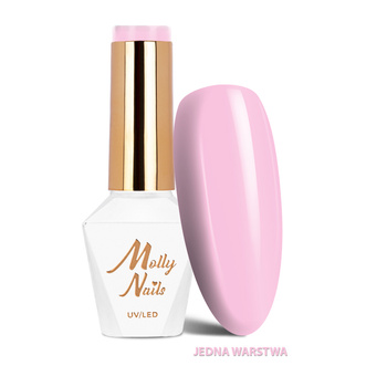 Molly Nails Glamour Women Girlish Roses Hybrid Nail Polish HEMA/Di-HEMA Free 8g No. 2