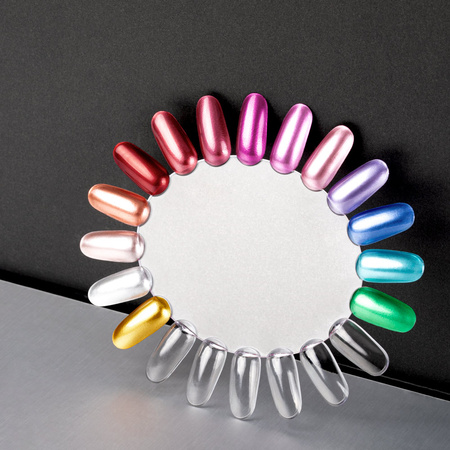MollyLac Classic Nail Polish, Mirror Effect (Mirror/Metallic), No. 08, 10 ml