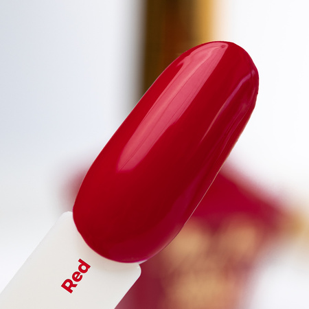 Classic Nail Polish STEP 2: Color Lacquer Vinyl Effect System MollyNails Red 10 ml