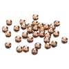 Strass en verre pour ongles SS10 Light Peach, environ 50 pièces.