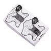 Salon-Nagelverlängerungsschablonen aus Kunststoff für Gel und Acrylgels von MollyLac Emblem, 100 Stück