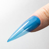 Top colorido sin necesidad de limpiar Crystal Glass Molly Nails Baby Blue sin HEMA ni Di-HEMA, 10 g