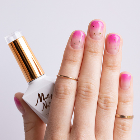 Lakier hybrydowy Molly Nails Flowers Nails HEMA/Di-HEMA Free 8g Nr 151