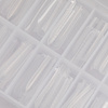 Forme superiori a doppio tunnel, lunghezza XL, per la ricostruzione delle unghie Molly Nails, forma quadrata, YQ-4, 120 pezzi