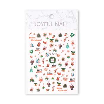 JO-1218 Self-Adhesive Christmas Nail Stickers