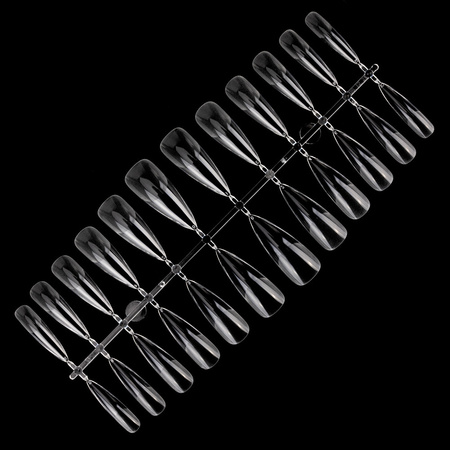 Tips pour une extension rapide des ongles Flexi Tips Molly Nails, forme amande, 240 pièces