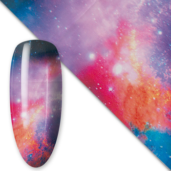 Transfer foil for nails, 80 cm, Cosmic No. 12