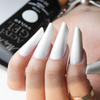 Gel acrylique Polygel pour extension des ongles AcrylGel Molly Nails sans HEMA/Di-HEMA, blanc, 30 ml