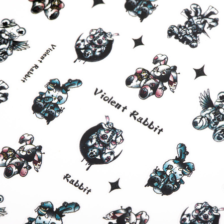 Thin self-adhesive Halloween nail stickers MS-C147