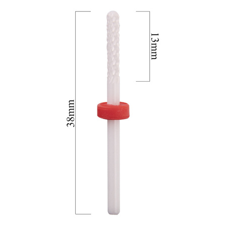 Fraise céramique pour cuticules Small Barrel Ball F 3/32" délicate