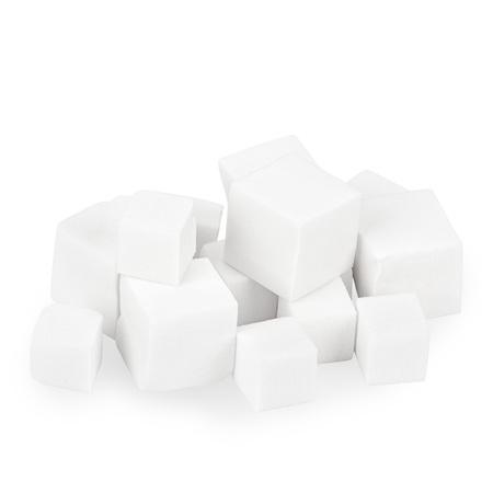 Set of mini sponges for ombre babyboomer nail art Molly Nails mix of sizes, 50 pieces