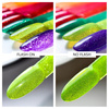 Molly Nails Flashing Lights Neon Evergreen HEMA/Di-HEMA Free Hybrid Nail Polish 8g No. 647