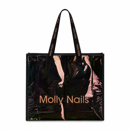 Borsa porta pranzo Holo Premium nera Molly Nails