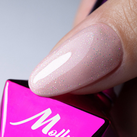Топ-покриття LED/UV без змивання з блискітками Molly Nails Sparkle Top Picante 10 г