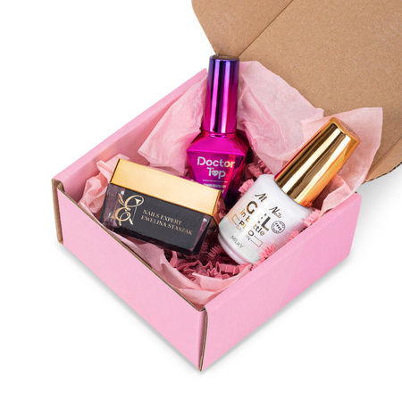 PRO MATCH SYSTEM 2+1 Milky: 2x żele 15g: Self Leveling&Gel in bottle+Doctor Top 10g GRATIS