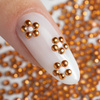 ShinePins : clous lisses, strass, décorations pour ongles, mini NTN Premium n° 10, 5 g