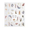 Selbstklebende Nagelsticker, Muster TH-1112