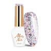 Vernis hybride Molly Nails Crushed Diamonds Shameless sans HEMA/Di-HEMA, 8 g, n° 533
