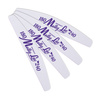 Nagelfeile Sicherheitspaket MollyLac Boot violett Mittel 180/240 CU-05  Beste Qualität