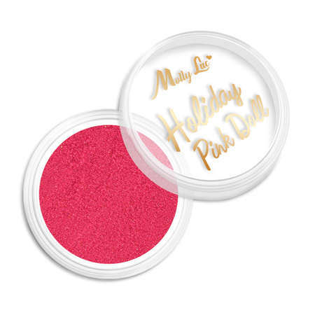 Esmalte de efecto Holiday Pink Doll de MollyLac, 1 g, n.º 6