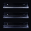 Hanging shelves for hybrid nail polishes - set of 3