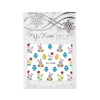 3D self-adhesive glitter Easter nail stickers BLE 1049D