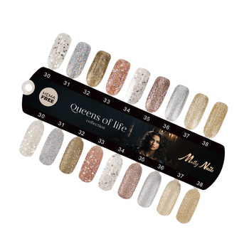 Collezione Molly Nails Queens Of Life: lucida e opaca, 9 colori