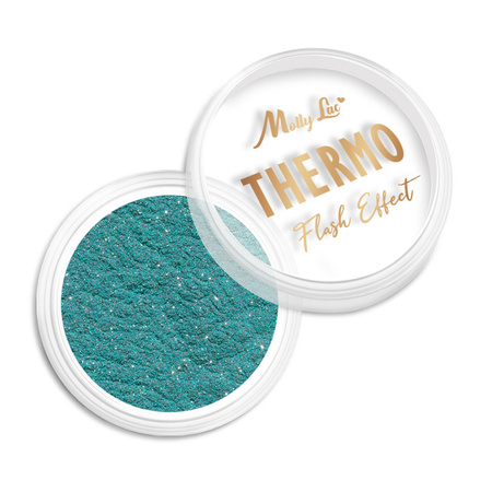 Nagelpulver Thermo Flash Effect MollyLac 0,5 g Nr. 3